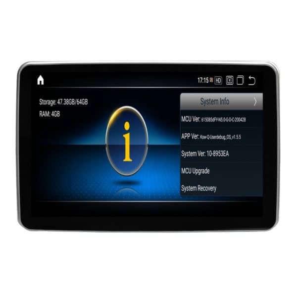 MERCEDES ML/GL (2012 - 2015) Android - Multimedija - Navigacija 9" WT-ZF8315 - Image 3