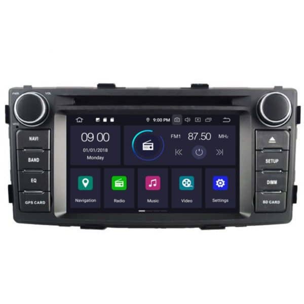 TOYOTA Hilux (2012 - 2015) Android - Multimedija - Navigacija 7″ WT-RVT5709