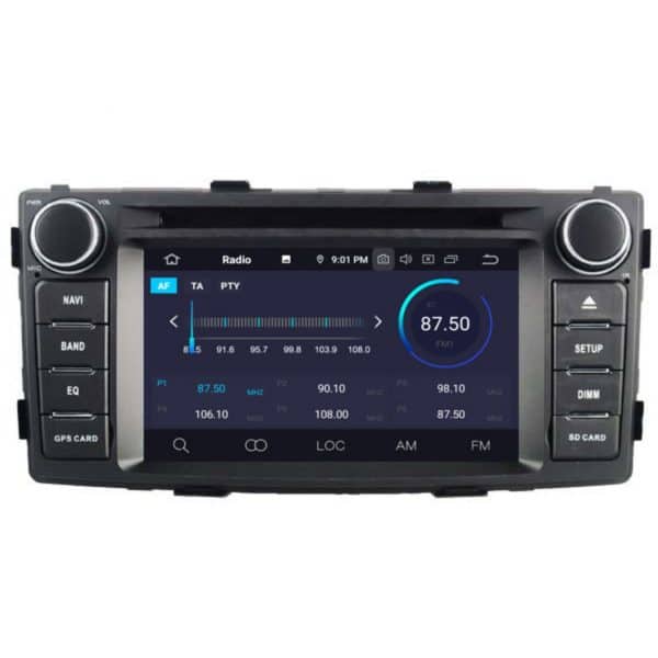 TOYOTA Hilux (2012 - 2015) Android - Multimedija - Navigacija 7″ WT-RVT5709 - Image 2