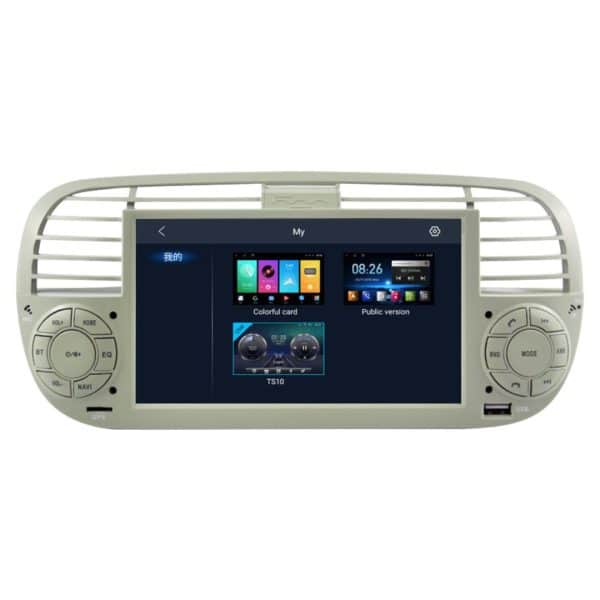 FIAT 500 (2010 - 2015) Android – Multimedija – Navigacija 7" WT-DTB8779W - Image 3